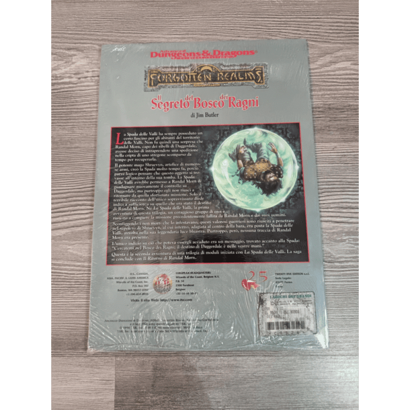 Guida Il Segreto Del Bosco Dei Ragni Advanced Dungeons & Dragons Forgotten Realms - immagine 2