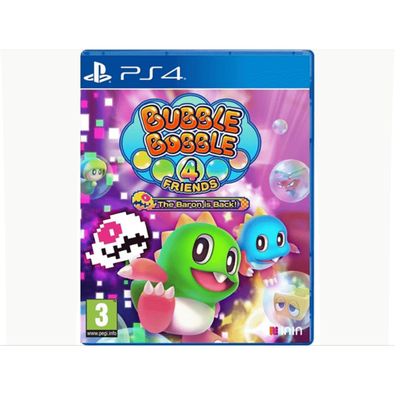Bubble Bobble 4 Friends The Baron is Back Ps4 Playstation 4