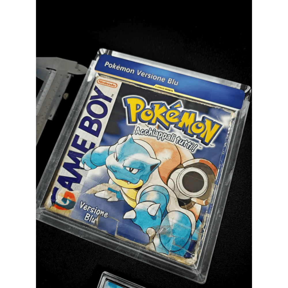 Pokemon Versione Blu GameBoy Pal Ita CiB Autentico
