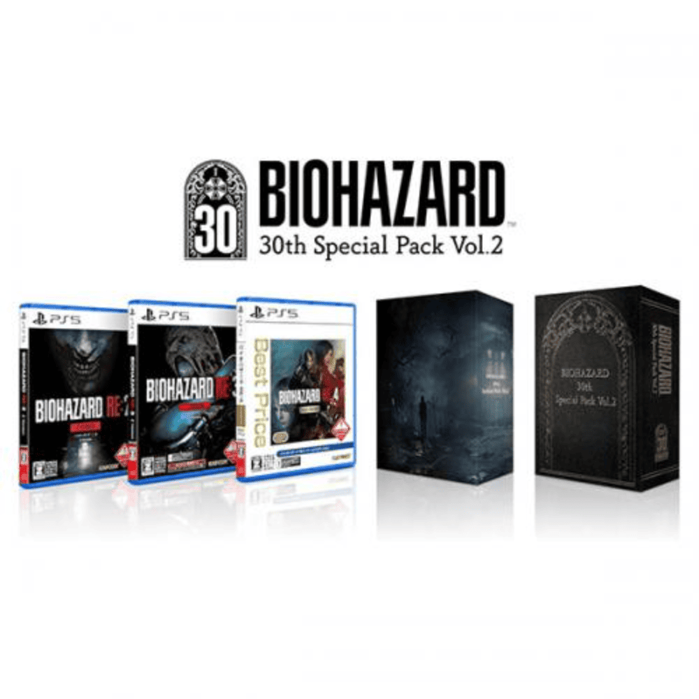 Resident Evil Biohazard 30Th Special Pack Vol. 2 Ps5 Playstation 5 Versione Asia