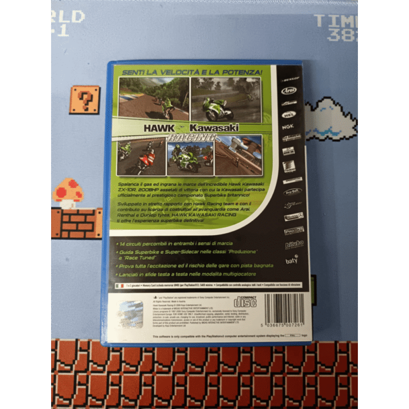 Hawk Kawasaki Racing Ps2 Playstation 2 Pal Ita - immagine 2