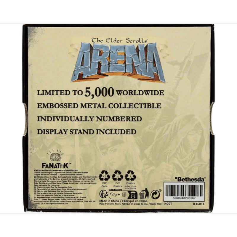 The Elder Scrolls Arena Floppy Disk Replica - immagine 3
