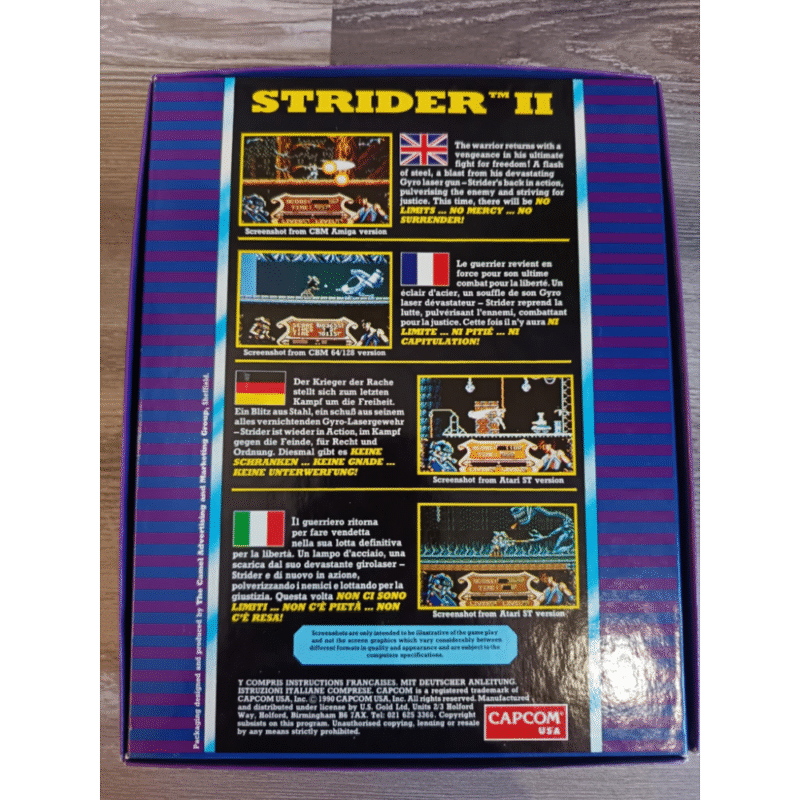 Strider II Amiga 500 - immagine 2
