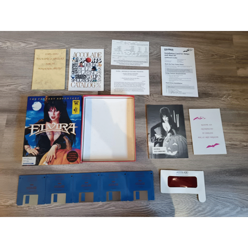 Elvira Accolade The Fantasy Adventure Amiga 500 - immagine 2