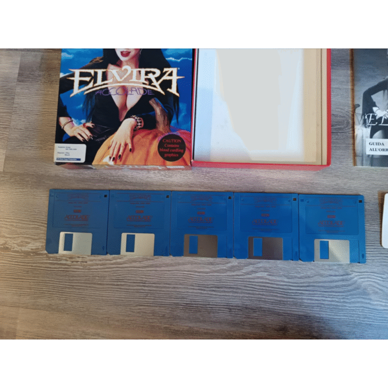 Elvira Accolade The Fantasy Adventure Amiga 500 - immagine 12