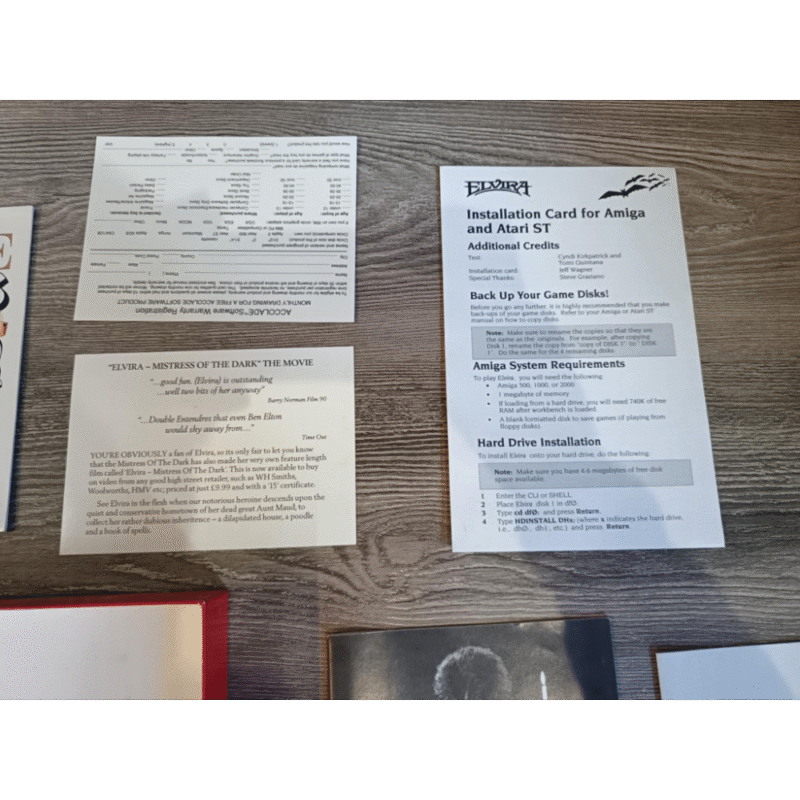 Elvira Accolade The Fantasy Adventure Amiga 500 - immagine 9