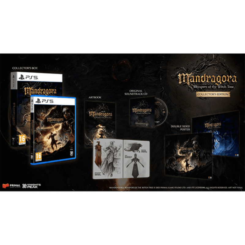 Mandragora: Whispers of the Witch Tree Collector's Edition Ps5 Playstation 5 Preordine - immagine 2