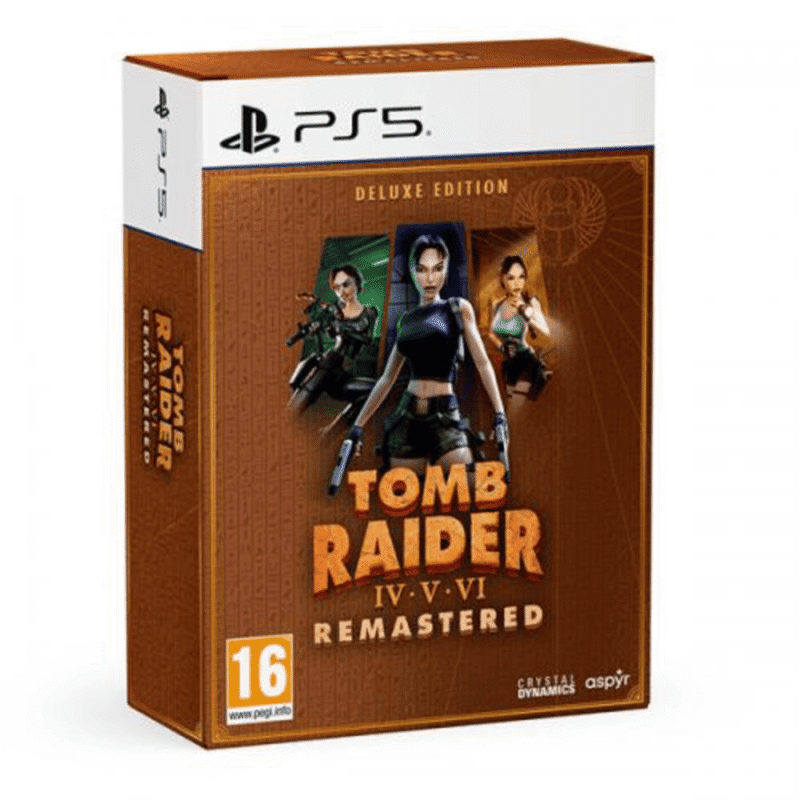 Tomb Raider IV-VI Remastered Starring Lara Croft Deluxe Edition Ps5 Playstation 5 Preordine