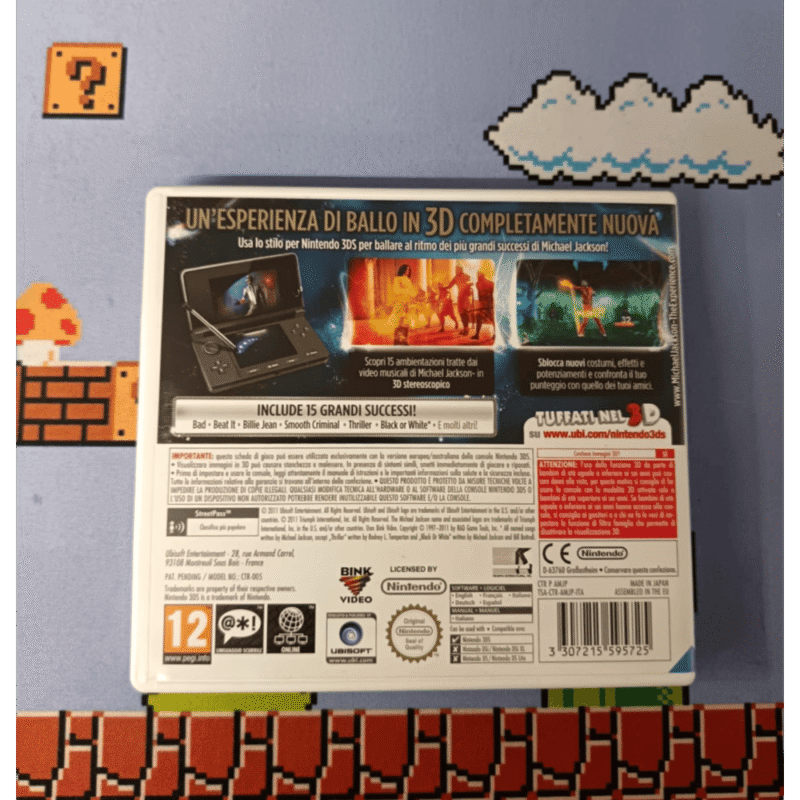 Micheal Jackson The Experience 3D Nintendo 3Ds Pal Ita - immagine 2