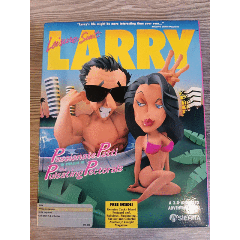 Leisure Suit Larry III Passionate Patti in Pursuit of the Pulsating Pectorals Amiga 500
