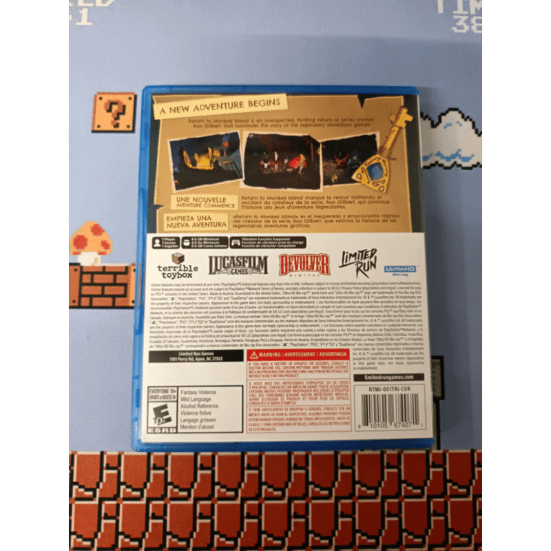 Return to Monkey Island Limited Run Ps5 Playstation 5 Eu Usato - immagine 2
