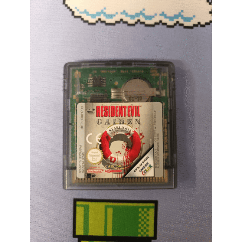 Resident Evil Gaiden Nintendo GameBoy Color GBC Pal Eur