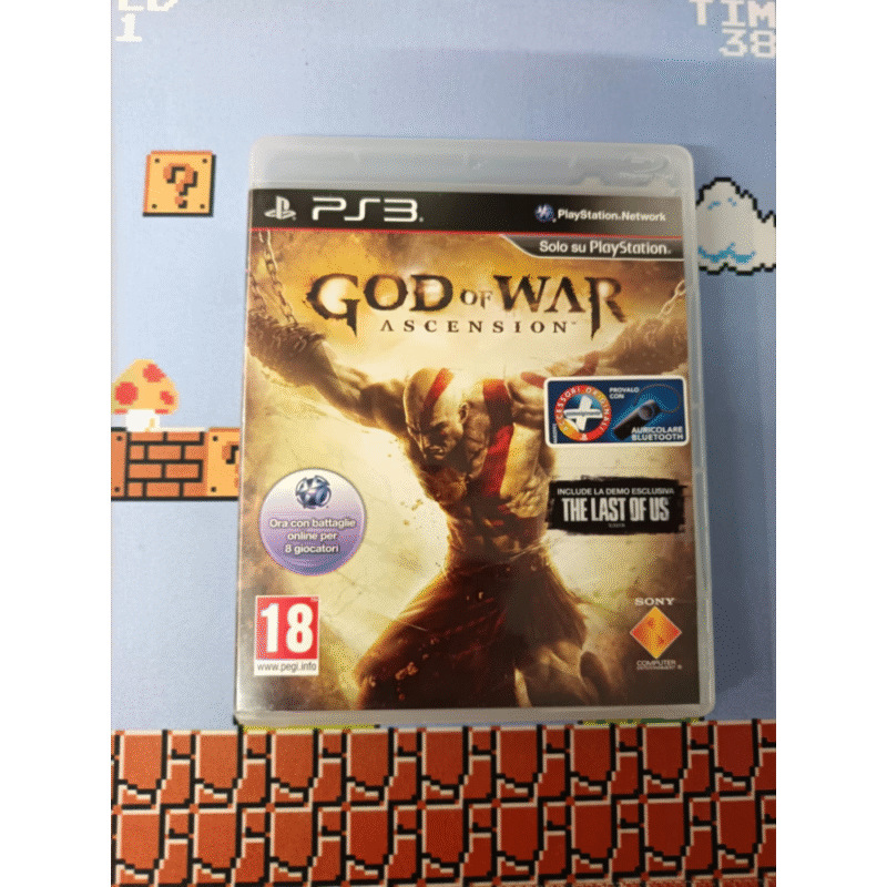 God of War Ascension Ps3 Playstation 3 Pal Ita