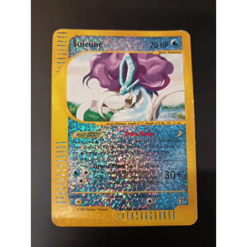 Suicune S8/S12 Suicune Aquapolis Box Topper Eng