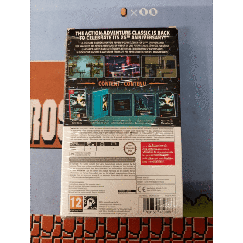 Flashback 25th Anniversary Collector's Edition Nintendo Switch Usato - immagine 2