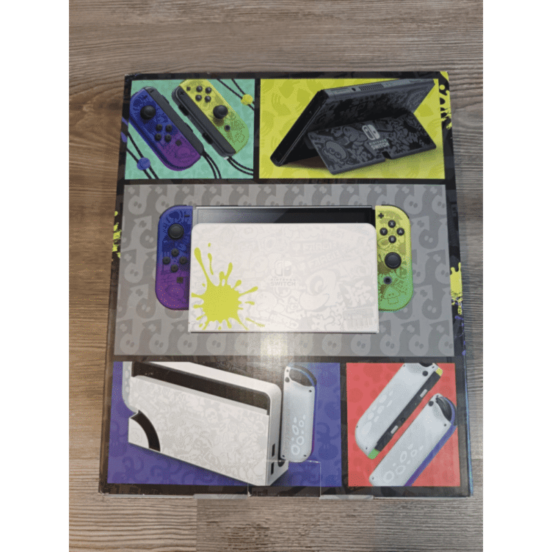 Nintendo Switch Oled Splatoon 3 Edizione Speciale Usato - immagine 2