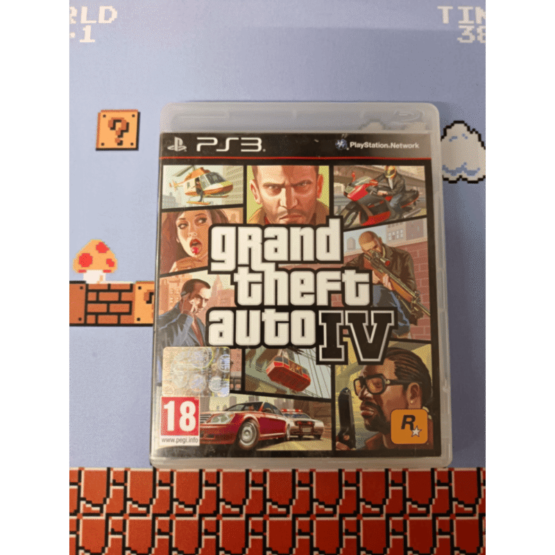 Grand Theft Auto GTA IV Ps3 Playstation 3 Pal Ita