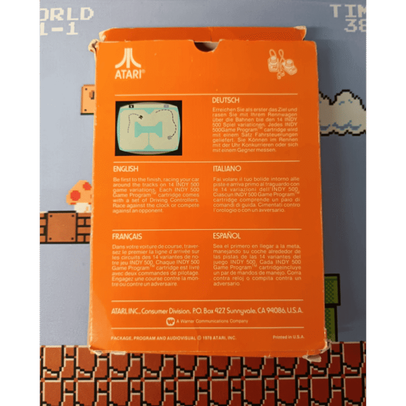 Indy 500 Atari 2600 - immagine 3