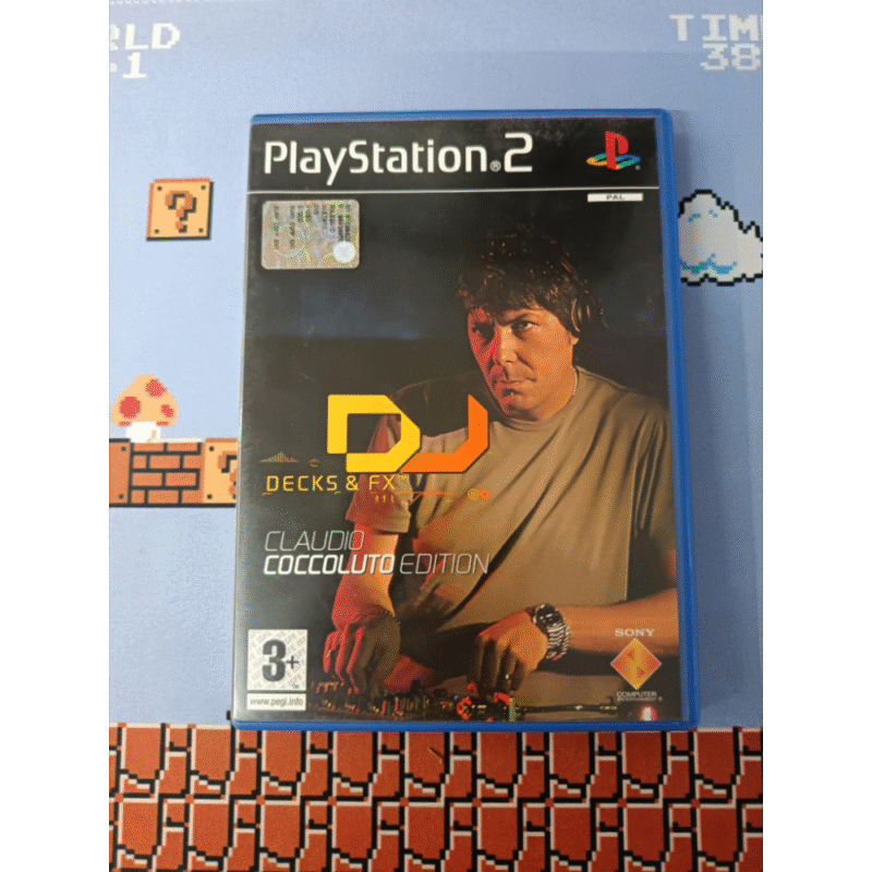 DJ Decks & FX Coccoluto Edition Ps2 Playstation 2 Pal Ita