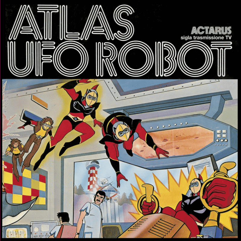 Actarus Atlas Ufo Robot (Translucent Ice Vinyl) Vinile