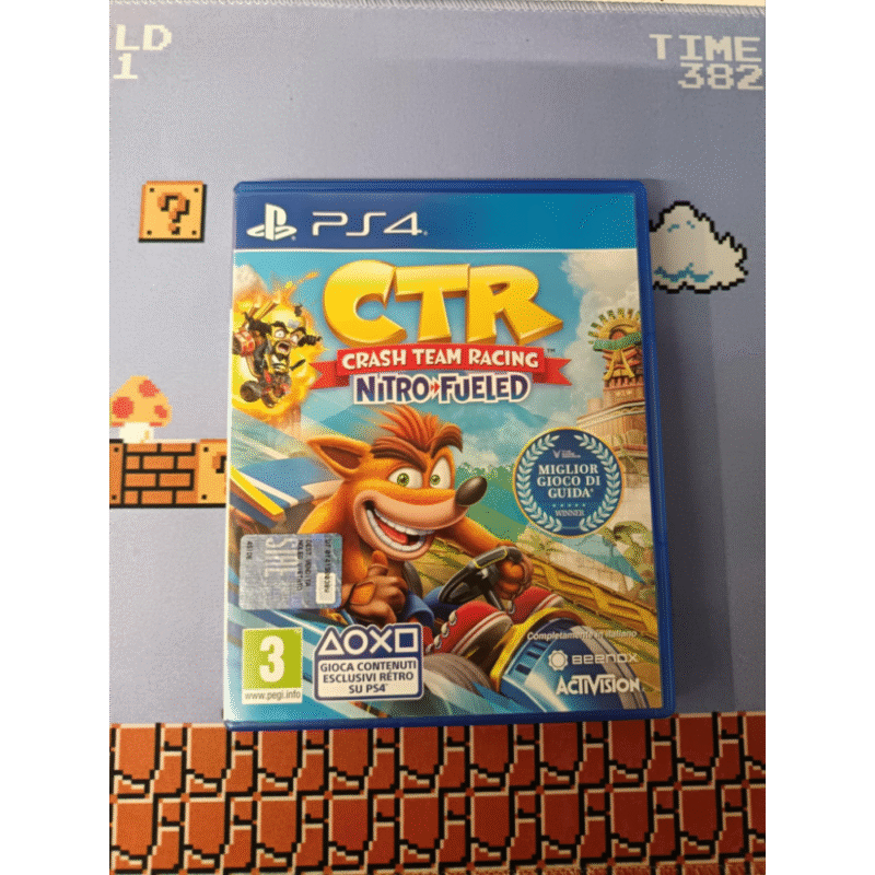 CTR Crash Team Racing Nitro-Fueled Ps4 Playstation 4 Usato