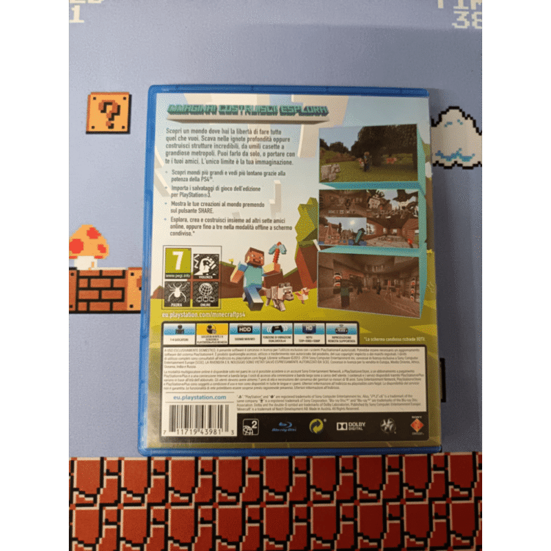 Minecraft Ps4 Playstation 4 Usato - immagine 2