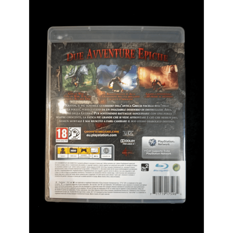 La Trilogia di God of War God of War Trilogy Ps3 Playstation 3 Pal Ita - immagine 4