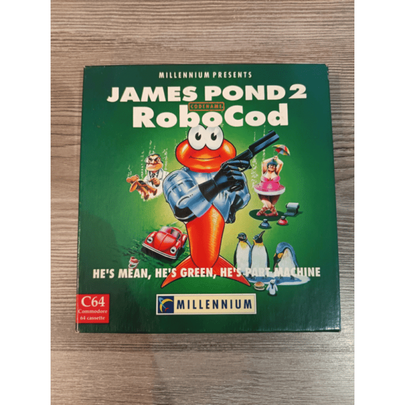 James Pond 2 RoboCod C64 Commodore 64