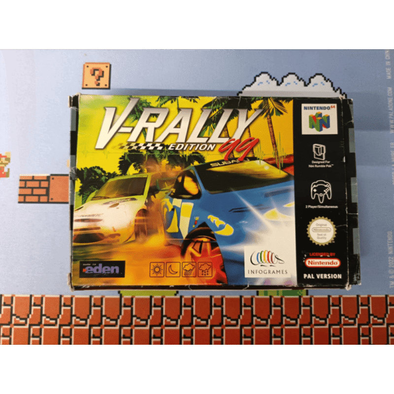 V-Rally 99 Edition Nintendo 64 N64 Pal Eur