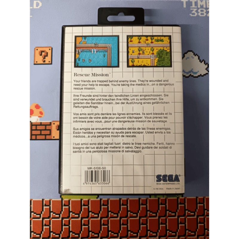 Rescue Mission Sega Master System Pal Ita - immagine 2