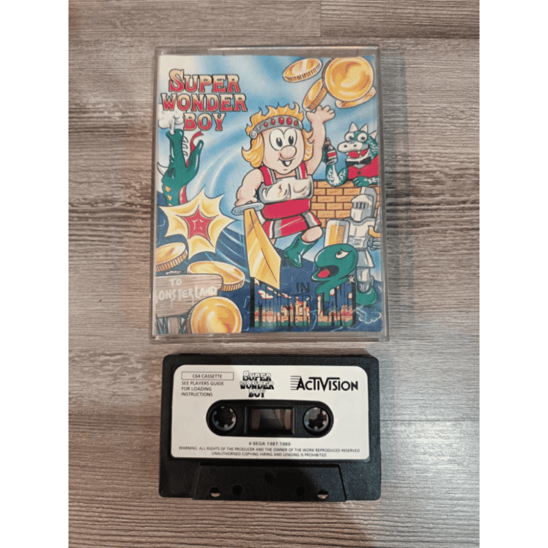 Super Wonder Boy To MonsterLand C64 Commodore 64 - immagine 3