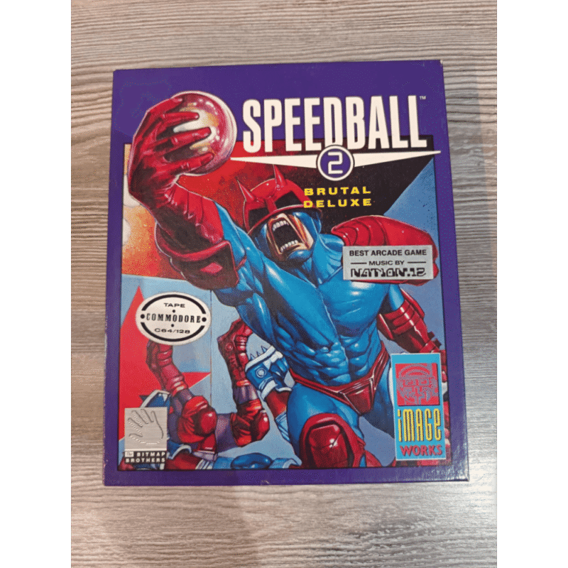 SpeedBall 2 Brutal Deluxe C64 Commodore 64