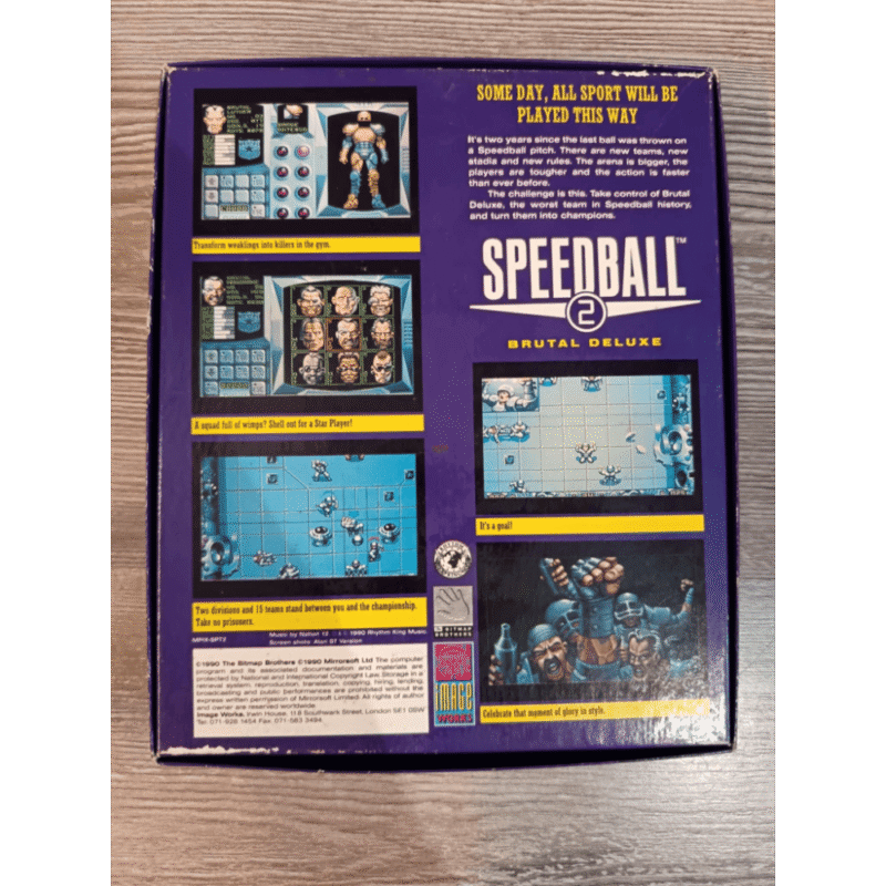 SpeedBall 2 Brutal Deluxe C64 Commodore 64 - immagine 2