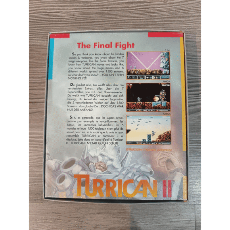 Turrican II The Final Fight C64 Commodore 64 - immagine 2