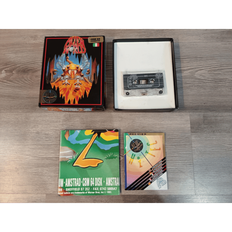 Alien World CBM 64 Cassette - immagine 3
