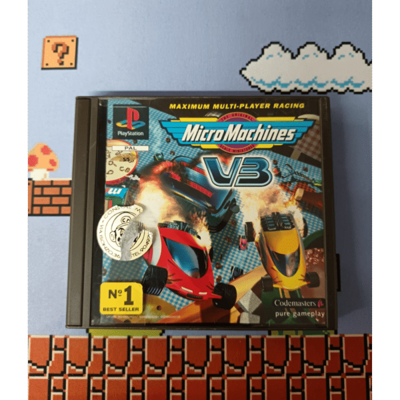 Micro Machines V3 Ps1 Playstation 1 Pal Eng