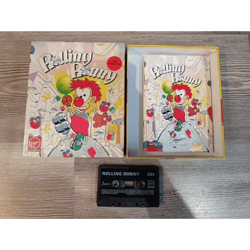 Rolling Ronnie C64 Commodore 64 - immagine 3