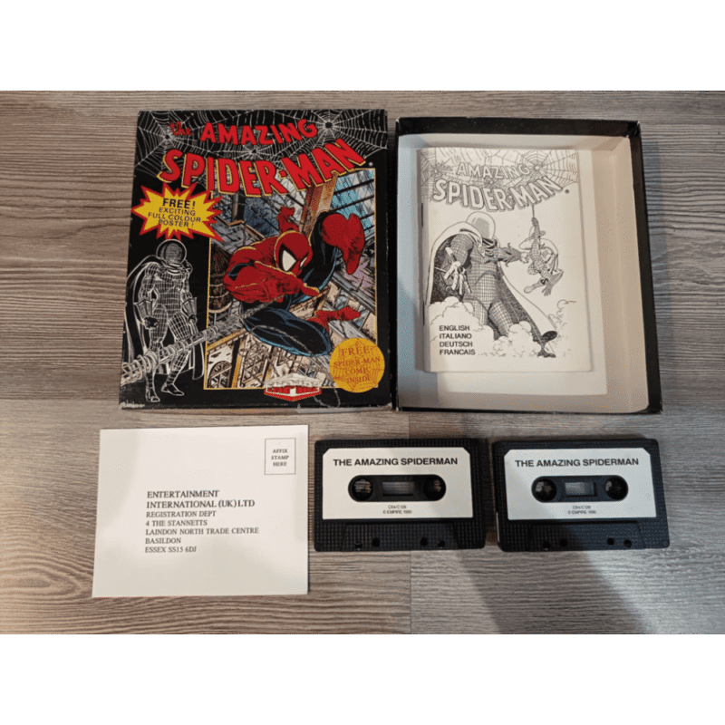 The Amazing Spider-Man C64 Commodore 64 - immagine 2