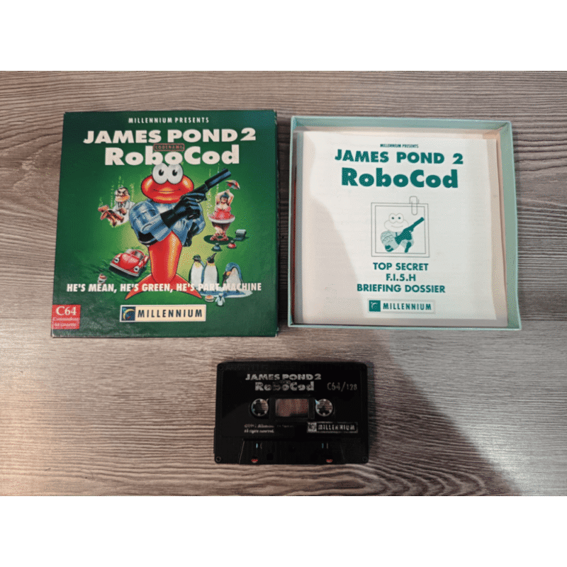 James Pond 2 RoboCod C64 Commodore 64 - immagine 3