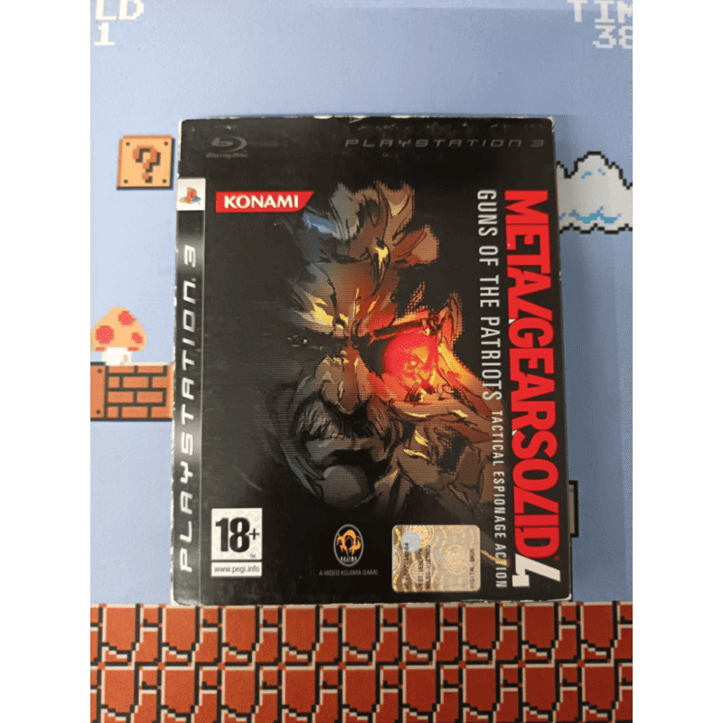 Metal Gear Solid 4 Guns of the Patriots Ps3 Playstation 3 Pal Ita