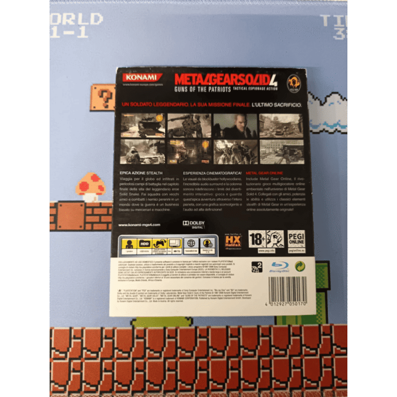 Metal Gear Solid 4 Guns of the Patriots Ps3 Playstation 3 Pal Ita - immagine 2