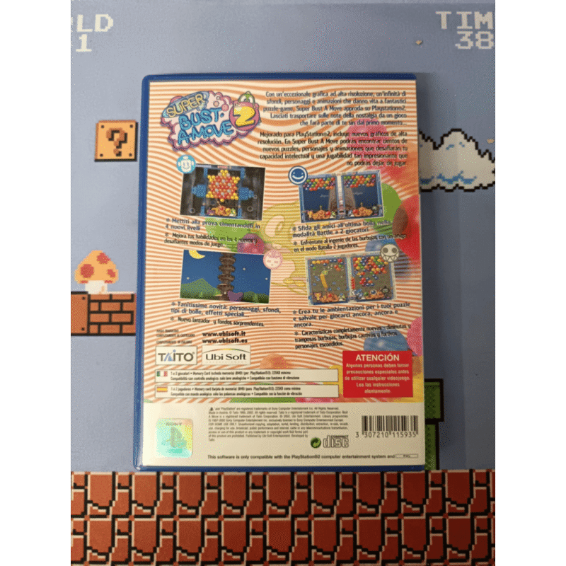 Super Bust a Move 2 Ps2 Playstation 2 Pal Ita - immagine 2