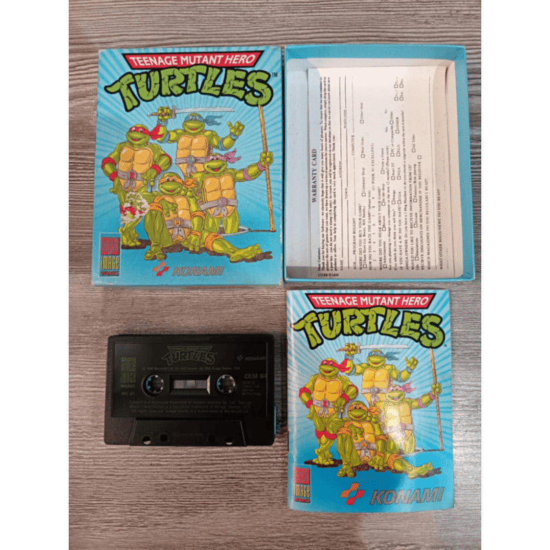 Teenage Mutant Hero Turtles C64 Commodore 64 - immagine 3