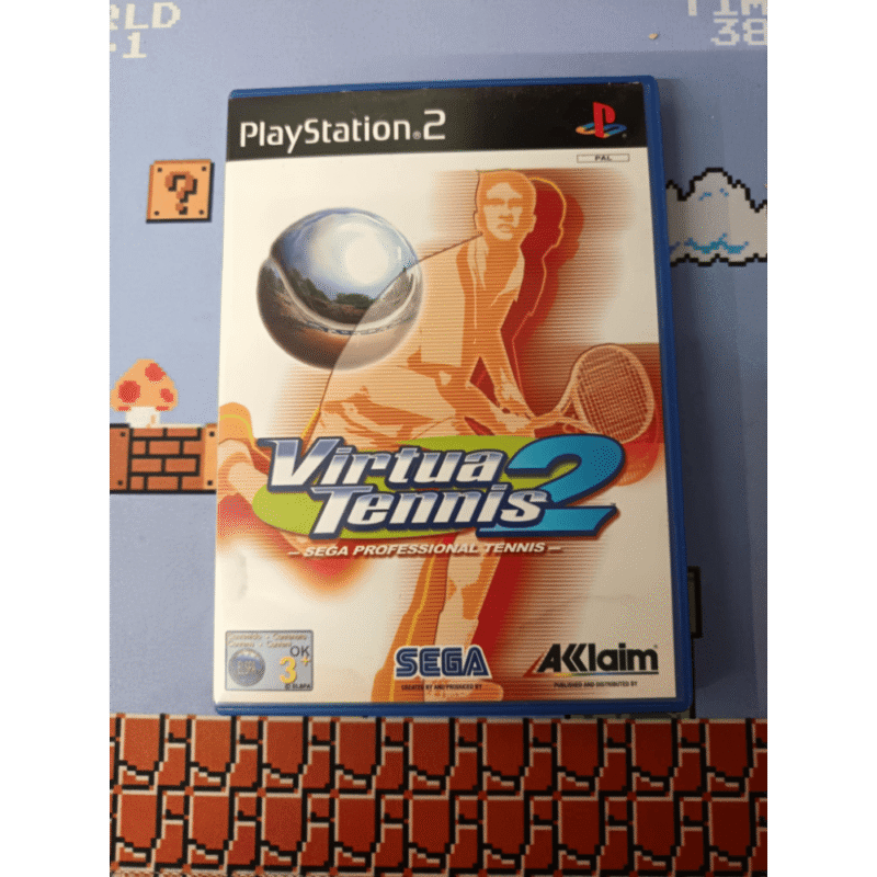 Virtua Tennis 2 Ps2 Playstation 2 Pal Ita