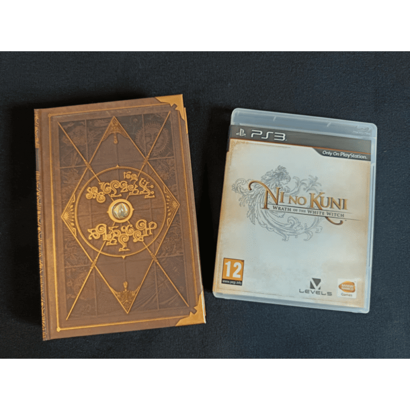 Ni no Kuni Playstation 3 Ps3 Pal Ita + Wizard's Companion Book