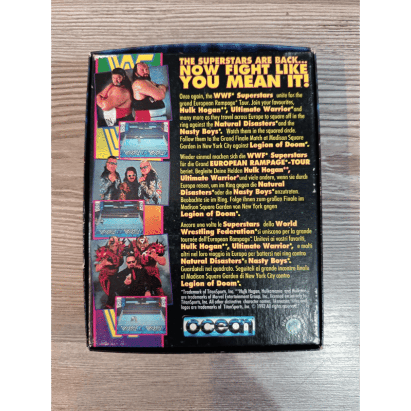 WWF European Rampage C64 Commodore 64 - immagine 2