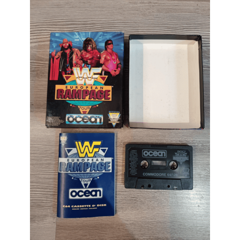 WWF European Rampage C64 Commodore 64 - immagine 3