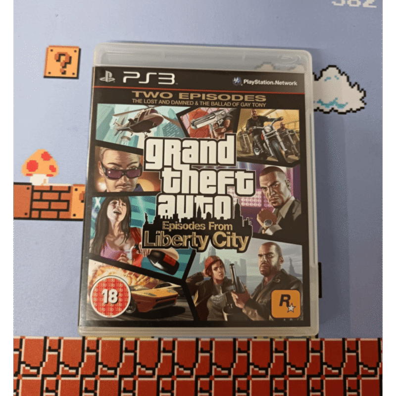 GTA Grand Theft Auto Episodes from Liberty City Ps3 Playstation 3 Pal Eng