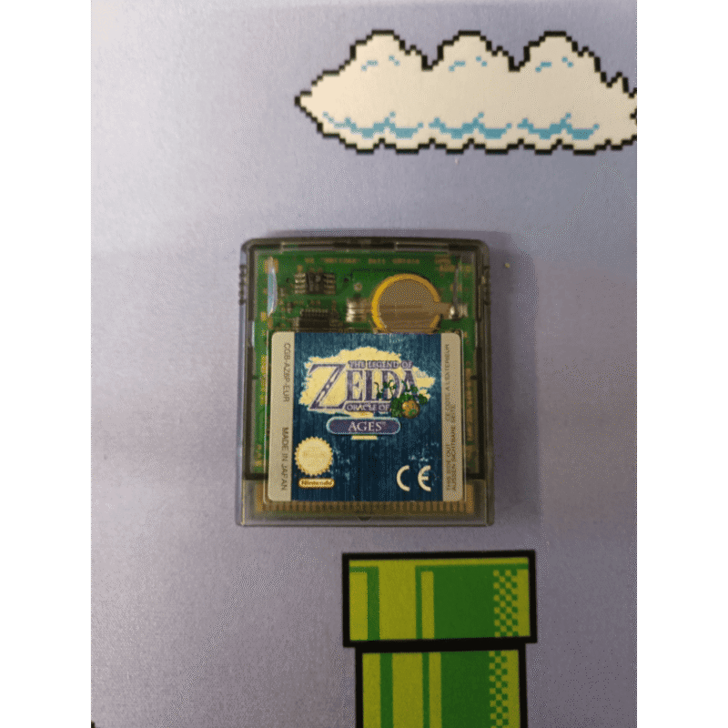 The Legend of Zelda Oracle of Ages Nintendo GameBoy Color GBC Pal Eur
