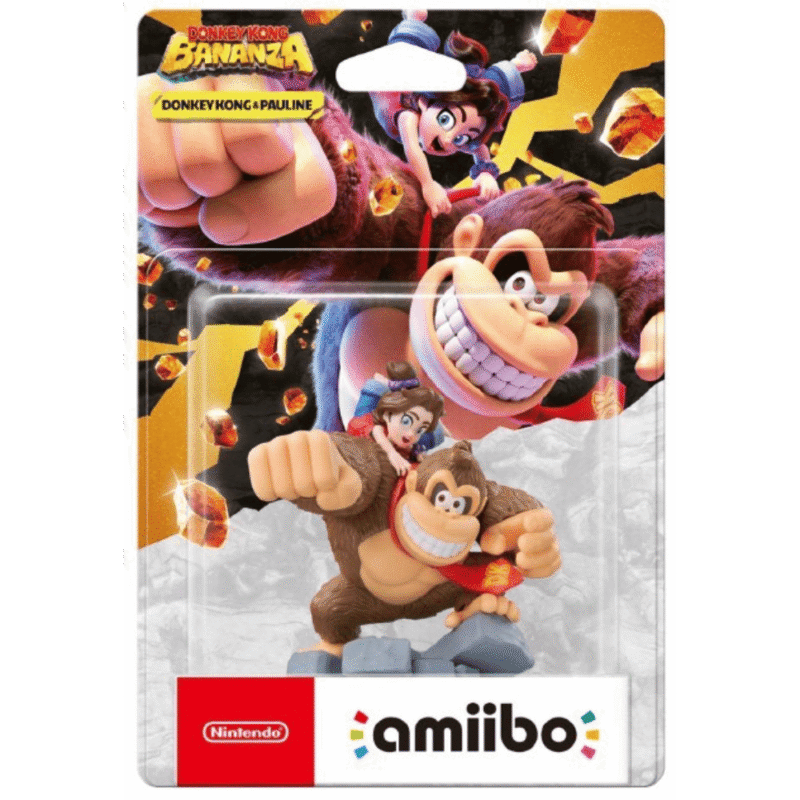 Amiibo Donkey Kong Bananza Donkey Kong & Pauline